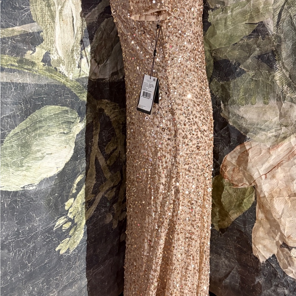 Adrianna Papell Scoop Back Long Dress - Picture 6 of 8